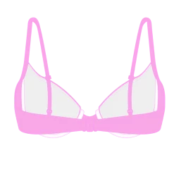 Boutine LA Taffy Pink Bustier Top TOPS