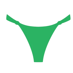 Boutine LA Leaf Green Twist Bottoms