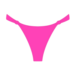 Boutine LA Hot Pink Twist Bottoms Twist Top X Twist Bottoms