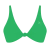 Boutine LA Leaf Green Twist Top