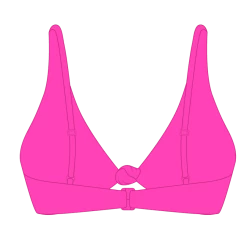 Boutine LA Hot Pink Twist Top