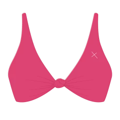 Boutine LA Poppy Red Twist Top