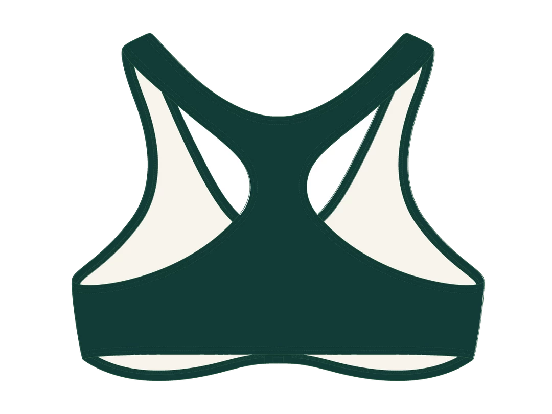 Boutine LA Valley Green Zipper Top TOPS