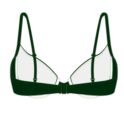 Boutine LA Valley Green Bustier Top