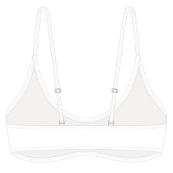 Boutine LA TOPS Venice White Adjustable Top