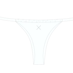 Boutine LA Venice White Adjustable Bottoms