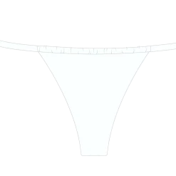 Boutine LA Venice White Adjustable Bottoms