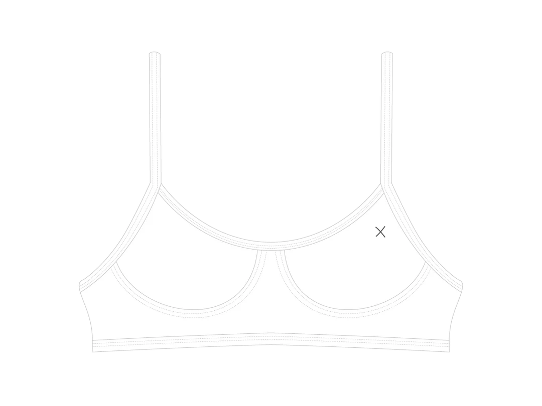 Boutine LA Venice White Stitch Top TOPS