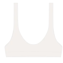 Boutine LA Venice White Yogi Top TOPS