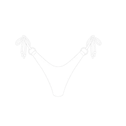 Boutine LA Venice White Hoop Bottom TOPS