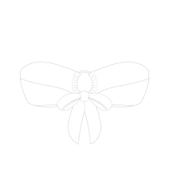 Boutine LA TOPS Venice White Hoop Top