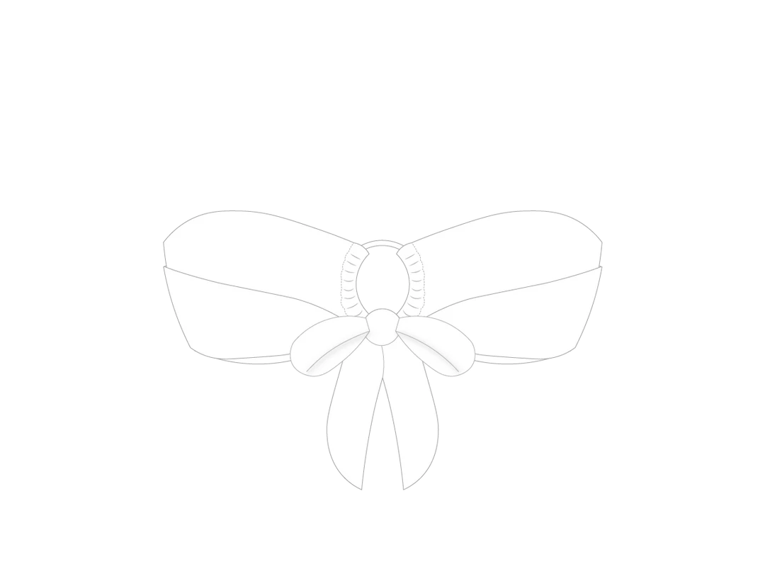 Boutine LA TOPS Venice White Hoop Top