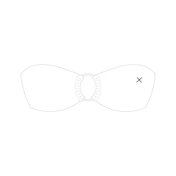 Boutine LA TOPS Venice White Hoop Top