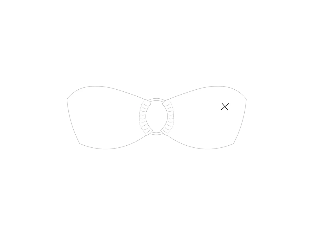 Boutine LA TOPS Venice White Hoop Top